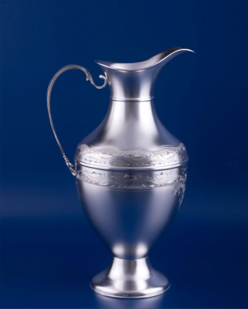 Серебряный кувшин для воды «Ривьера»