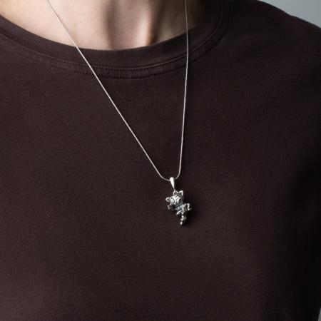 Подвеска из серебра «Джентельмен удачи»