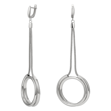 Серьги из серебра