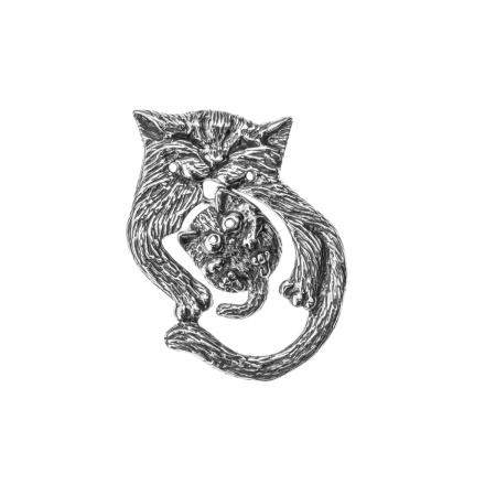 Подвеска из серебра «Котомама»