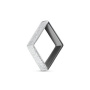 Серебряная подвеска «Ромб»