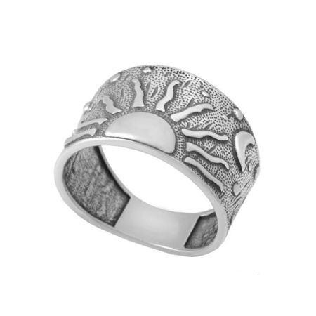Серебряное кольцо «Небесное»