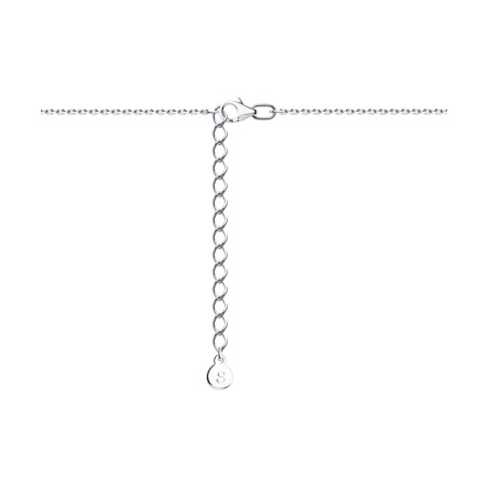 Колье из серебра с фианитами SOKOLOV