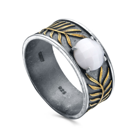 Серебряное кольцо с алпанитом