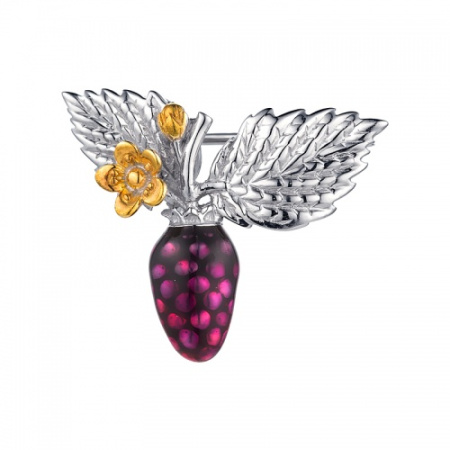 Брошь «Ежевика»