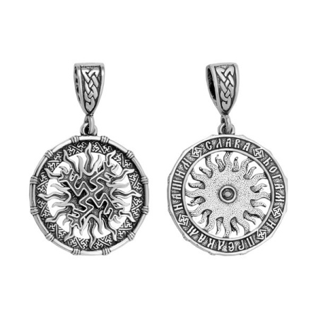 Серебряный оберег «Славянский Денежный Магнит»