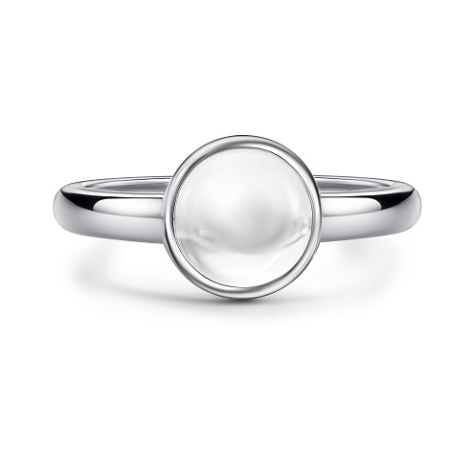 Кольцо из серебра с горным хрусталем