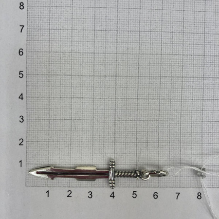 Серебряная подвеска «Меч»
