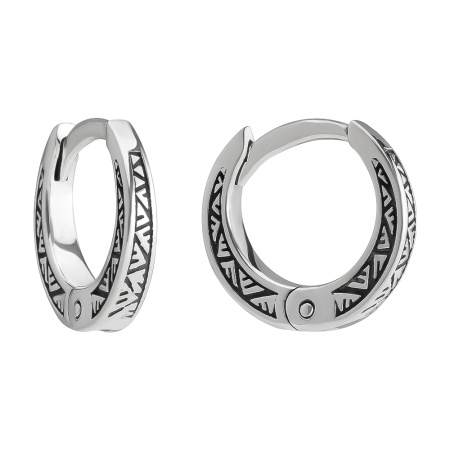 Серьги из серебра