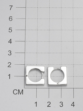 Серебряные серьги