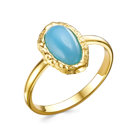 Серебряное кольцо с халцедоном