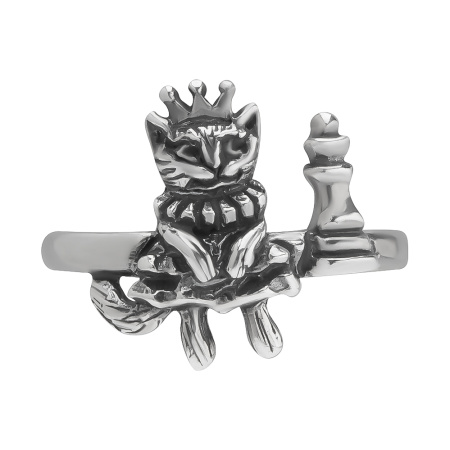 Кольцо из серебра «Королева»