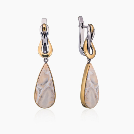 Серебряные серьги «Сицилия»