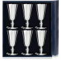 Набор серебряных рюмок «№4» - 6 предметов