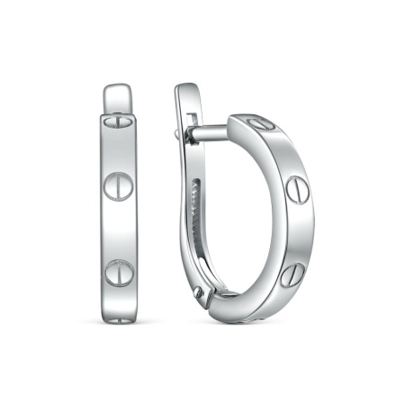 Серьги из серебра