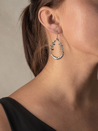 Серебряные серьги