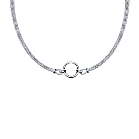 Колье из серебра