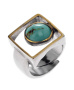 Серебряное кольцо с бирюзой