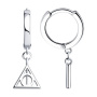 Серьги из серебра «Harry Potter»