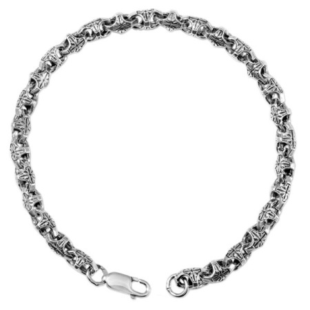 Серебряный браслет «Полярная Звезда»