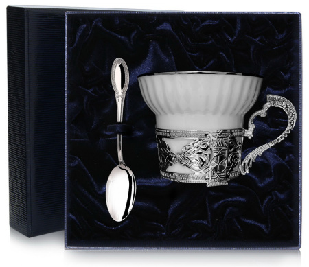 Чашка чайная «Константин Великий» с ложкой