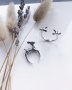 Серебряное кольцо «Олененок»