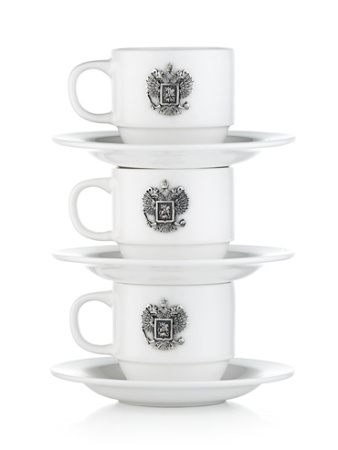 Чашки кофейные трио «Держава»