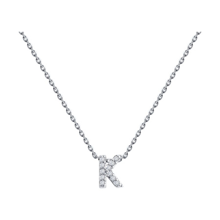 Колье из серебра с фианитами SOKOLOV