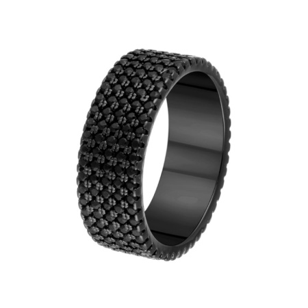 Серебряное кольцо с фианитами