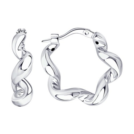 Серьги из серебра