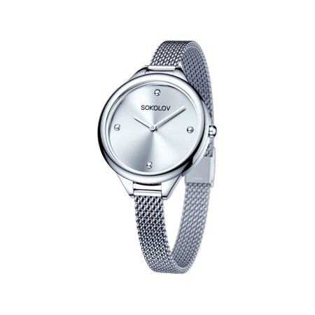 Женские стальные часы