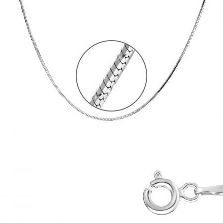 Цепь из серебра "Снейк"