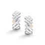 Серьги из серебра с бриллиантами