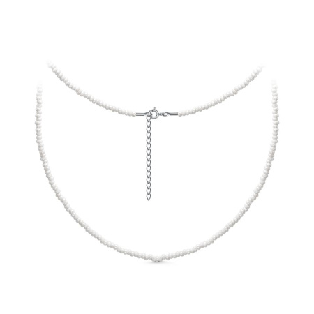 Колье из серебра с жемчугом