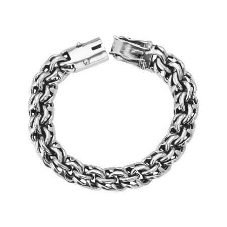 Широкий мужской браслет «Бисмарк»
