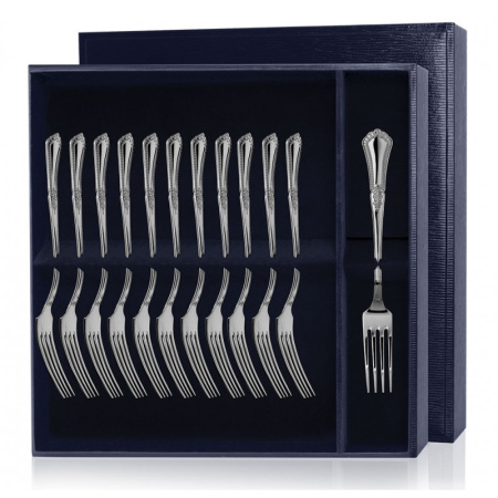 Серебряный набор «Фаворит» 12 столовых вилок