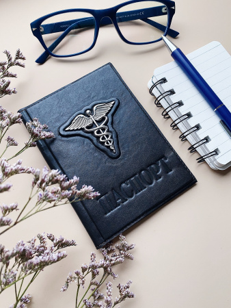 Обложка для паспорта «Кадуцей»