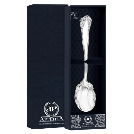 Ложка для сахара «Узоры» в футляре