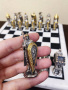 Шахматы из серебра «Ледовое побоище»