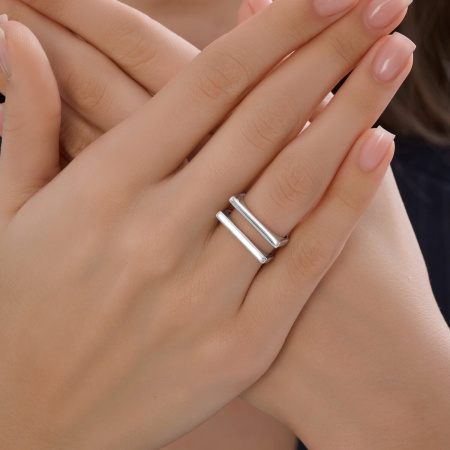 Серебряное кольцо