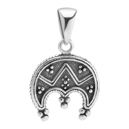 Серебряная подвеска-оберег «Лунница»