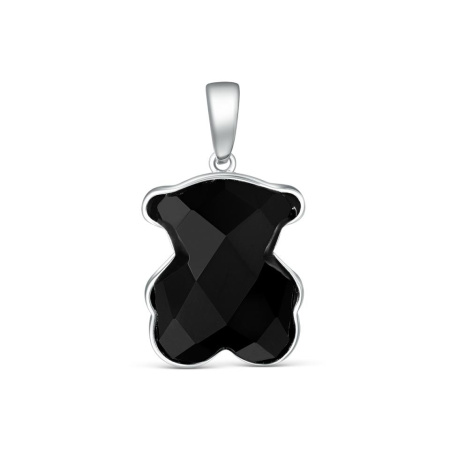 Подвеска из серебра с агатом