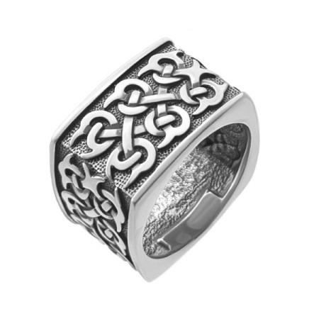 Серебряное кольцо «Друид»