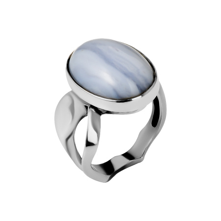 Кольцо из серебра с сапфирином