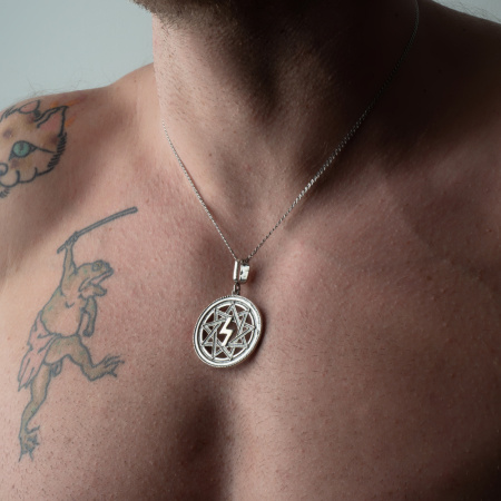 Серебряный оберег «Перуница богатырская»