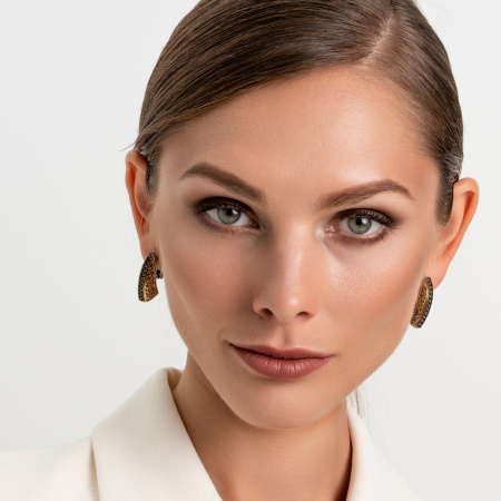 Серебряные серьги «Восточная Фантазия»