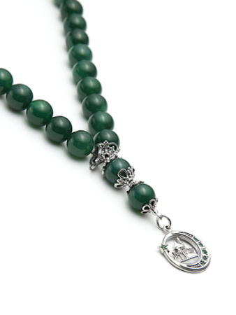 Мусульманские четки с хризопразом