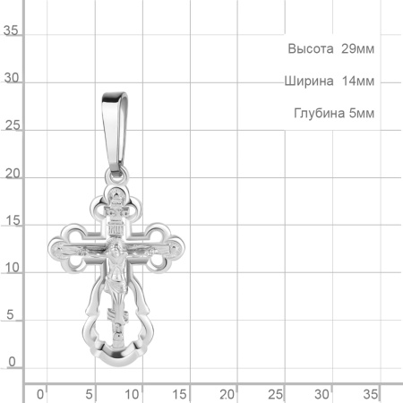 Крест из серебра