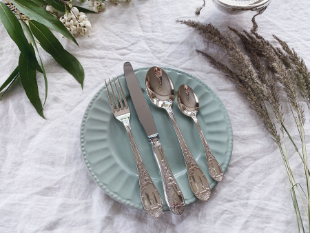 Серебряный набор столовый «Престиж» 24 предмета