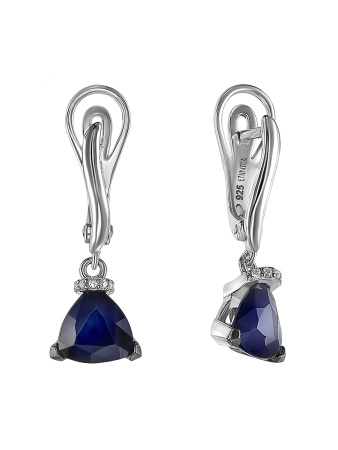 Серьги из серебра «Камилла»